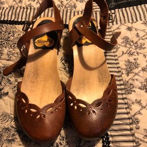 Swedish Hasbeens sandal clogs